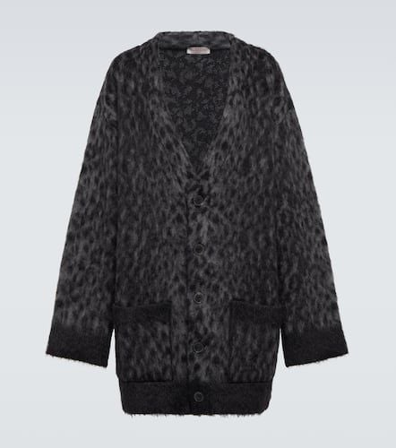 Mohair and wool-blend cardigan - Valentino - Modalova