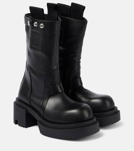 Botas de piel con plataforma - Rick Owens - Modalova