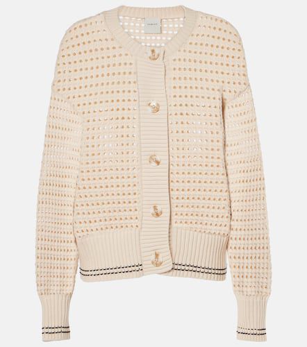 Kris open-knit cotton cardigan - Varley - Modalova