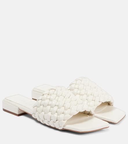 Aster woven leather slides - Souliers Martinez - Modalova