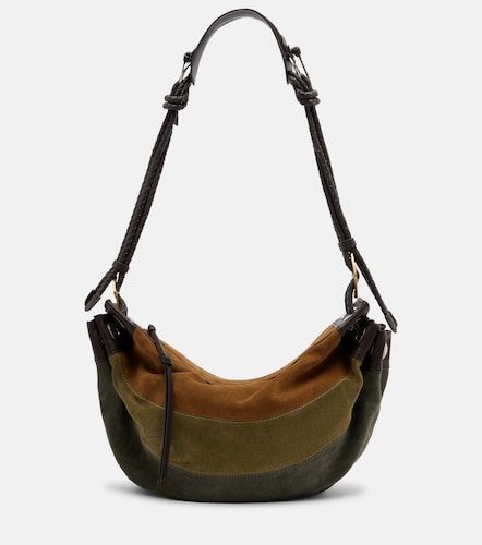 Maia Medium patchwork suede shoulder bag - Isabel Marant - Modalova