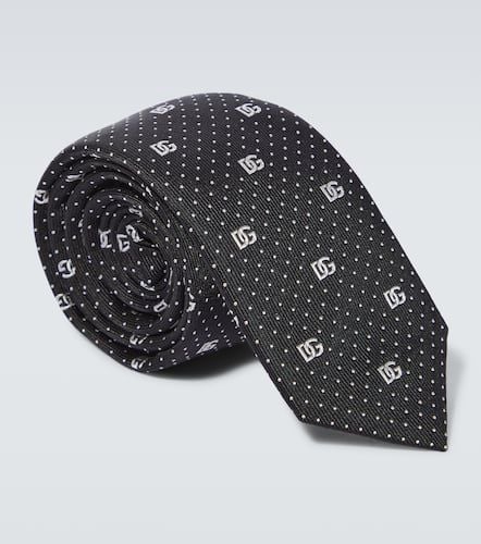 Dolce&Gabbana DG jacquard silk tie - Dolce&Gabbana - Modalova