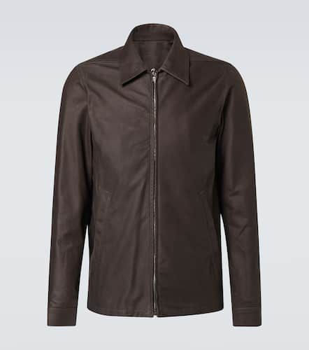 Rick Owens Leather jacket - Rick Owens - Modalova