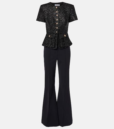Self-Portrait Boucle jumpsuit - Self-Portrait - Modalova