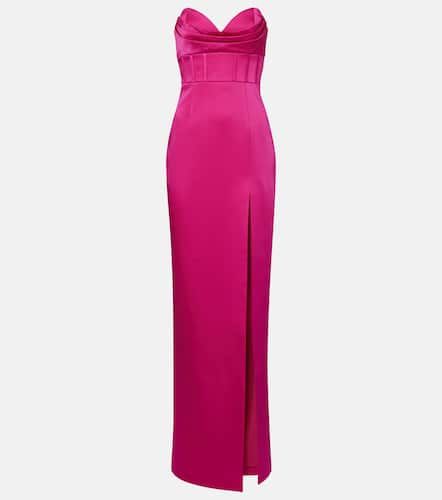 Saskia satin bustier gown - Rebecca Vallance - Modalova