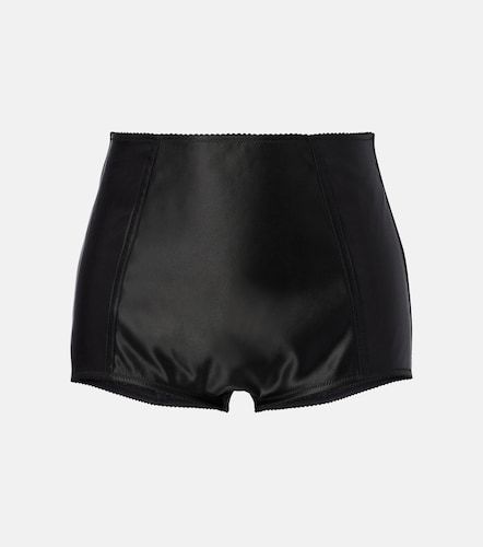 Dolce&Gabbana Satin micro shorts - Dolce&Gabbana - Modalova