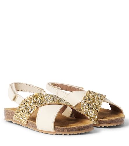 PePe Sequined leather sandals - PePe - Modalova