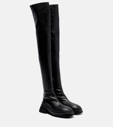 Fallon leather over-the-knee boots - Khaite - Modalova