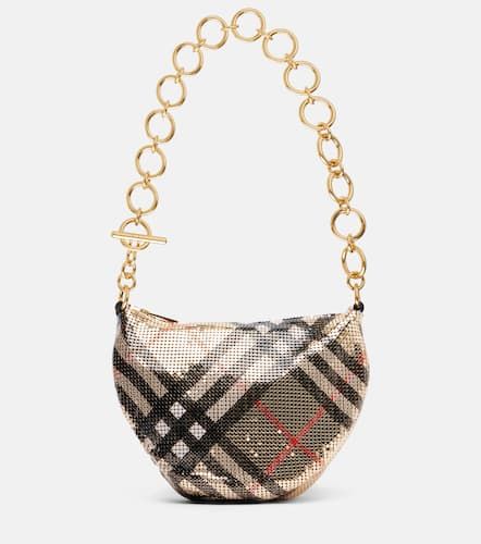 Borsa a spalla Check media - Burberry - Modalova