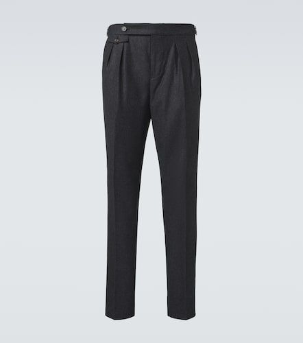 Pantalones slim de lana - Brunello Cucinelli - Modalova