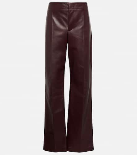 Leather wide-leg pants - Bottega Veneta - Modalova