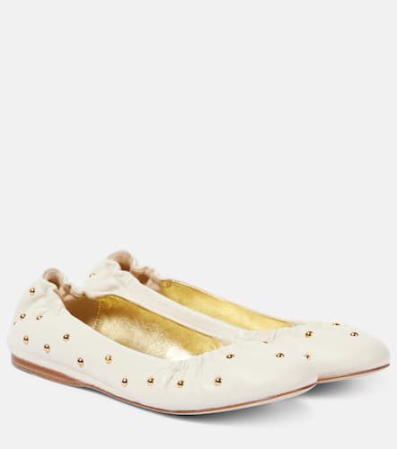 Chloé Eia studded leather ballet flats - Chloe - Modalova