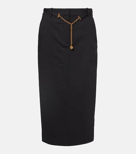 Belted wool pencil skirt - Veronica Beard - Modalova