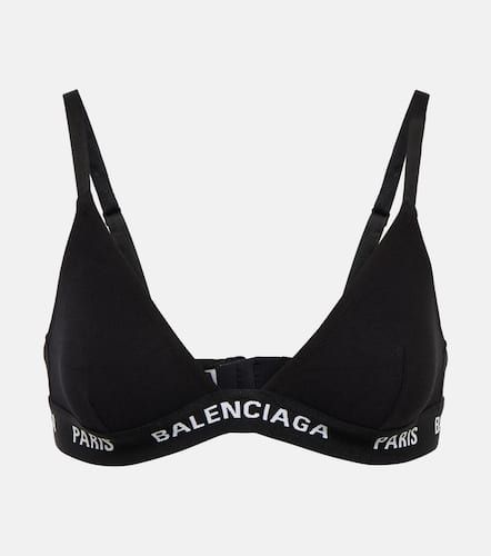 Balenciaga Paris logo jacquard bra - Balenciaga - Modalova