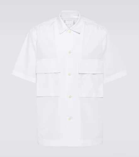 X Thomas Mason camisa de popelín de algodón - Sacai - Modalova