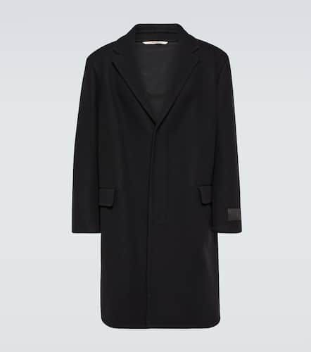 Single-breasted wool-blend coat - Valentino - Modalova