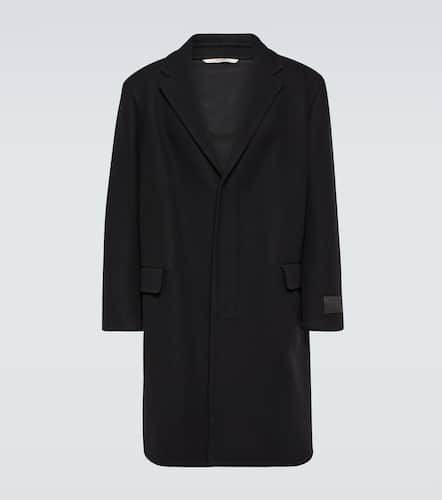 Single-breasted wool-blend coat - Valentino - Modalova