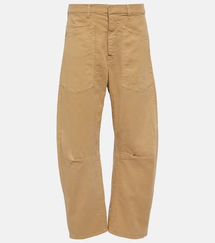 Florence high-rise corduroy pants in white - Nili Lotan