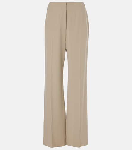 High-rise cotton straight-leg pants - Lemaire - Modalova