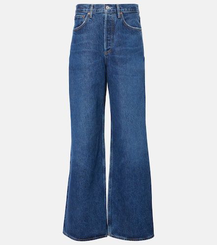 Dame Jean No Cuff high-rise wide-leg jeans - Agolde - Modalova