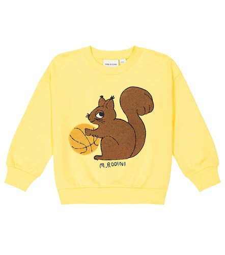 Squirrel cotton jersey sweatshirt - Mini Rodini - Modalova