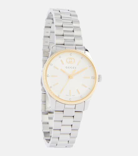 G-Timeless 29 mm stainless steel watch - Gucci - Modalova
