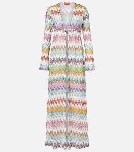 Missoni Zigzag lame beach cover-up - Missoni - Modalova