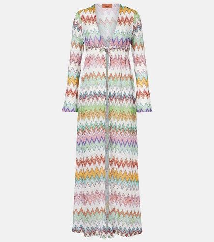 Missoni Zigzag lame beach cover-up - Missoni - Modalova