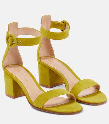 Sandalen Versilia 60 aus Veloursleder - Gianvito Rossi - Modalova