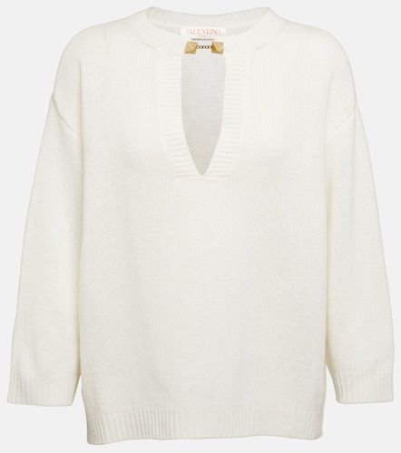 Valentino Rockstud cashmere sweater - Valentino - Modalova