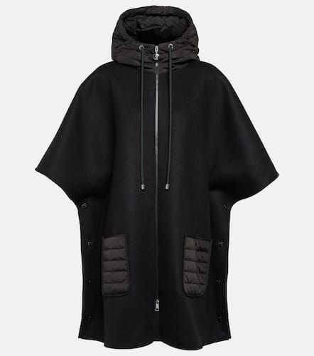 Moncler Wool-blend cape - Moncler - Modalova