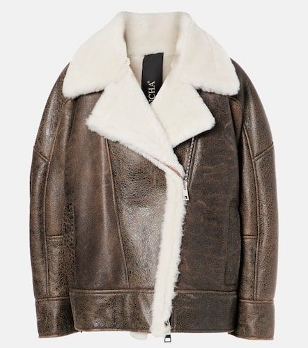 Giacca oversize con shearling - Blancha - Modalova