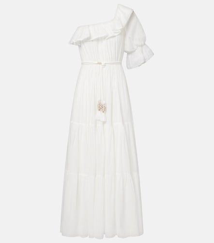 Vestido largo Jay de muselina de algodón - Poupette St Barth - Modalova