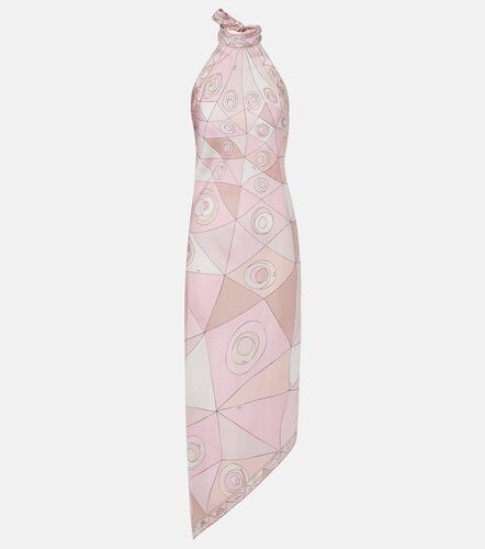 Pucci Occhi silk twill maxi dress - Pucci - Modalova