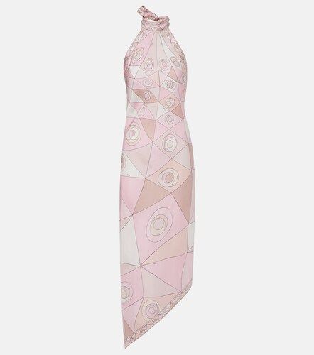 Pucci Occhi silk twill maxi dress - Pucci - Modalova