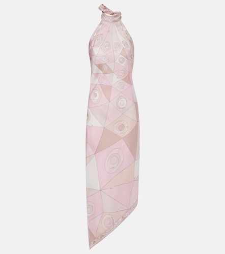 Vestido largo Occhi de sarga de seda - Pucci - Modalova