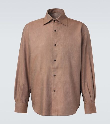 Stòffa Camicia in cotone e seta - Stoffa - Modalova