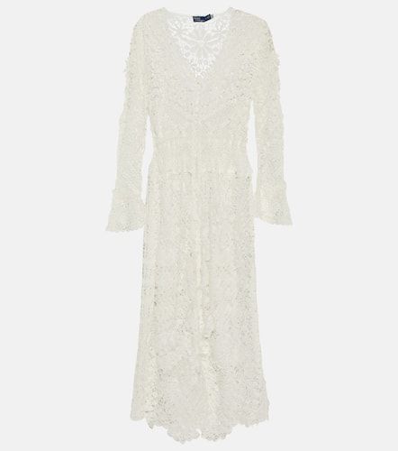 Vestido en encaje de algodón floral - Polo Ralph Lauren - Modalova