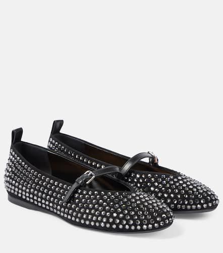 Verzierte Mary-Jane-Ballerinas aus Leder - JW Anderson - Modalova