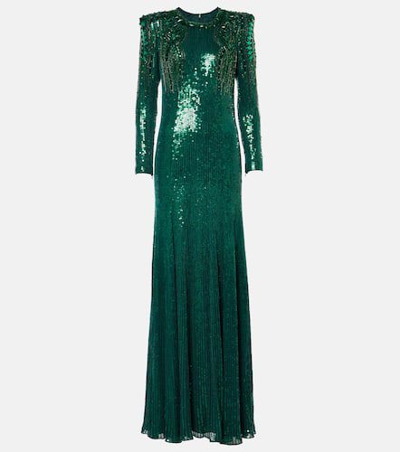 Abito lungo Paloma con paillettes - Jenny Packham - Modalova