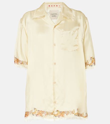 Marni Printed satin shirt - Marni - Modalova