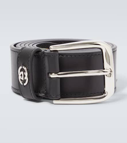 Gucci GG leather belt - Gucci - Modalova