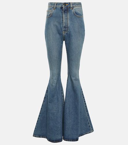Alaïa High-Rise Flared Jeans - Alaia - Modalova