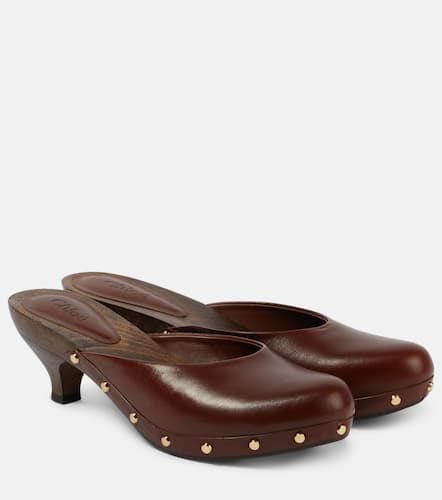 ChloÃ© Judith studded leather clogs - Chloe - Modalova