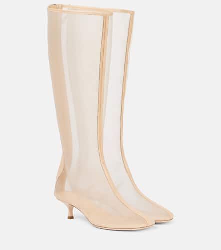 Stiefel aus Mesh mit Leder - Christopher Esber - Modalova