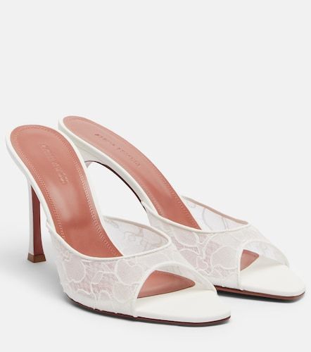 Amina Muaddi Alexa lace mules - Amina Muaddi - Modalova