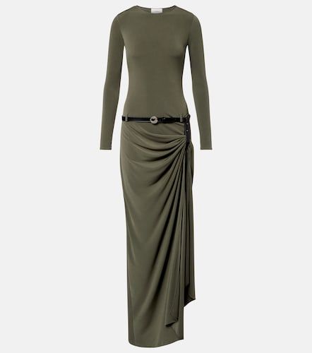 Suspended draped jersey gown - Coperni - Modalova
