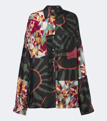 Camisa de sarga estampada - Dries Van Noten - Modalova