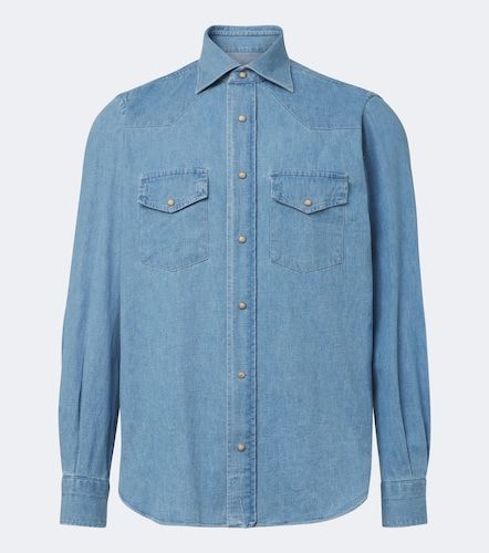 Eleventy Camicia di jeans Western - Eleventy - Modalova