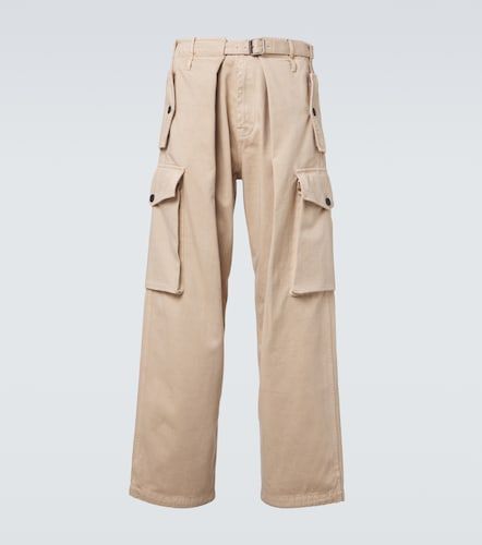 Pantalones cargo de satén de algodón - Loewe - Modalova
